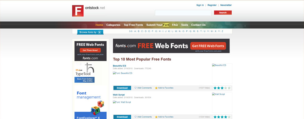 好看的英文字體收藏，再也不怕設(shè)計(jì)英文網(wǎng)站了！ 英文字體網(wǎng)站